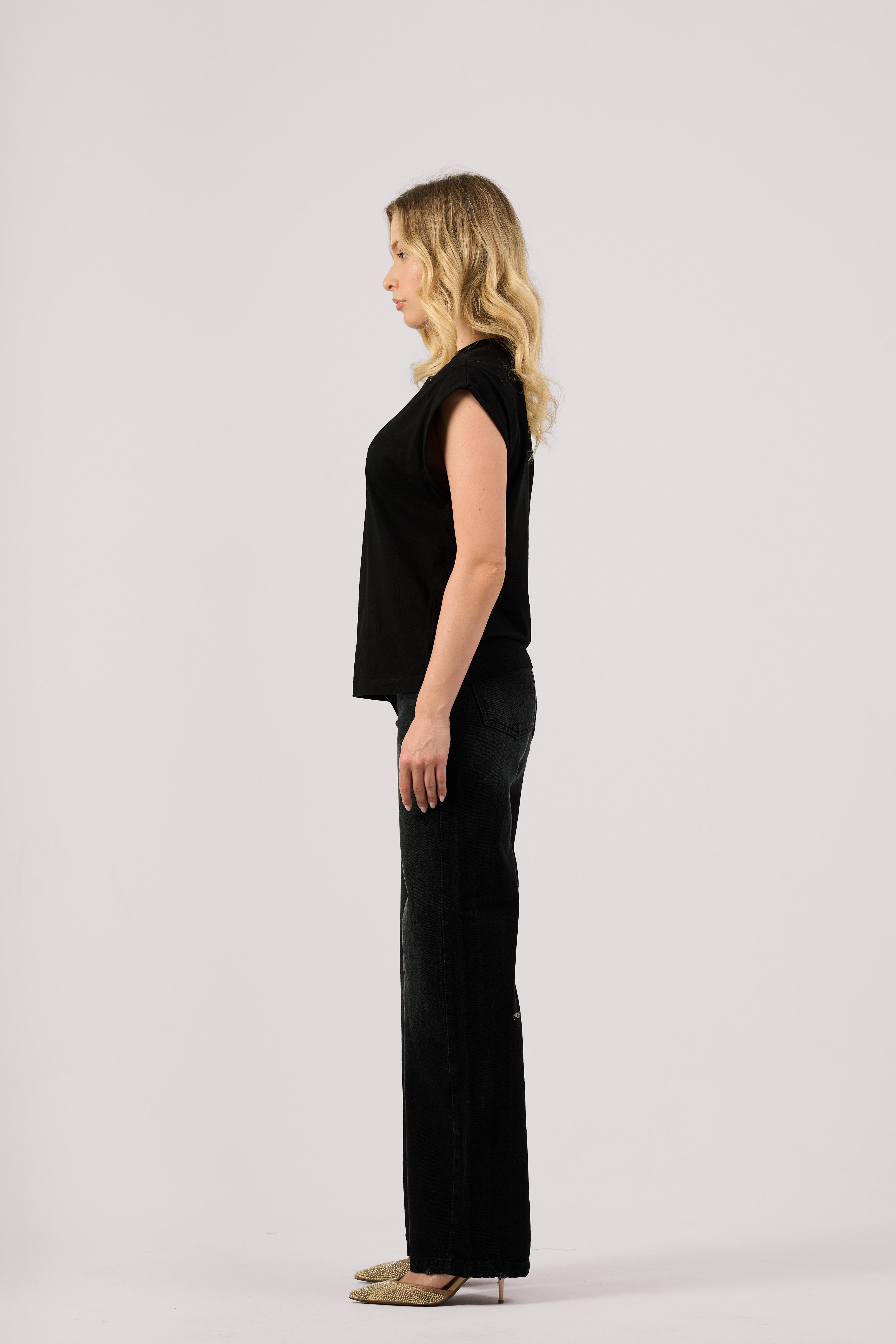 BLACK BALLOON JEANS