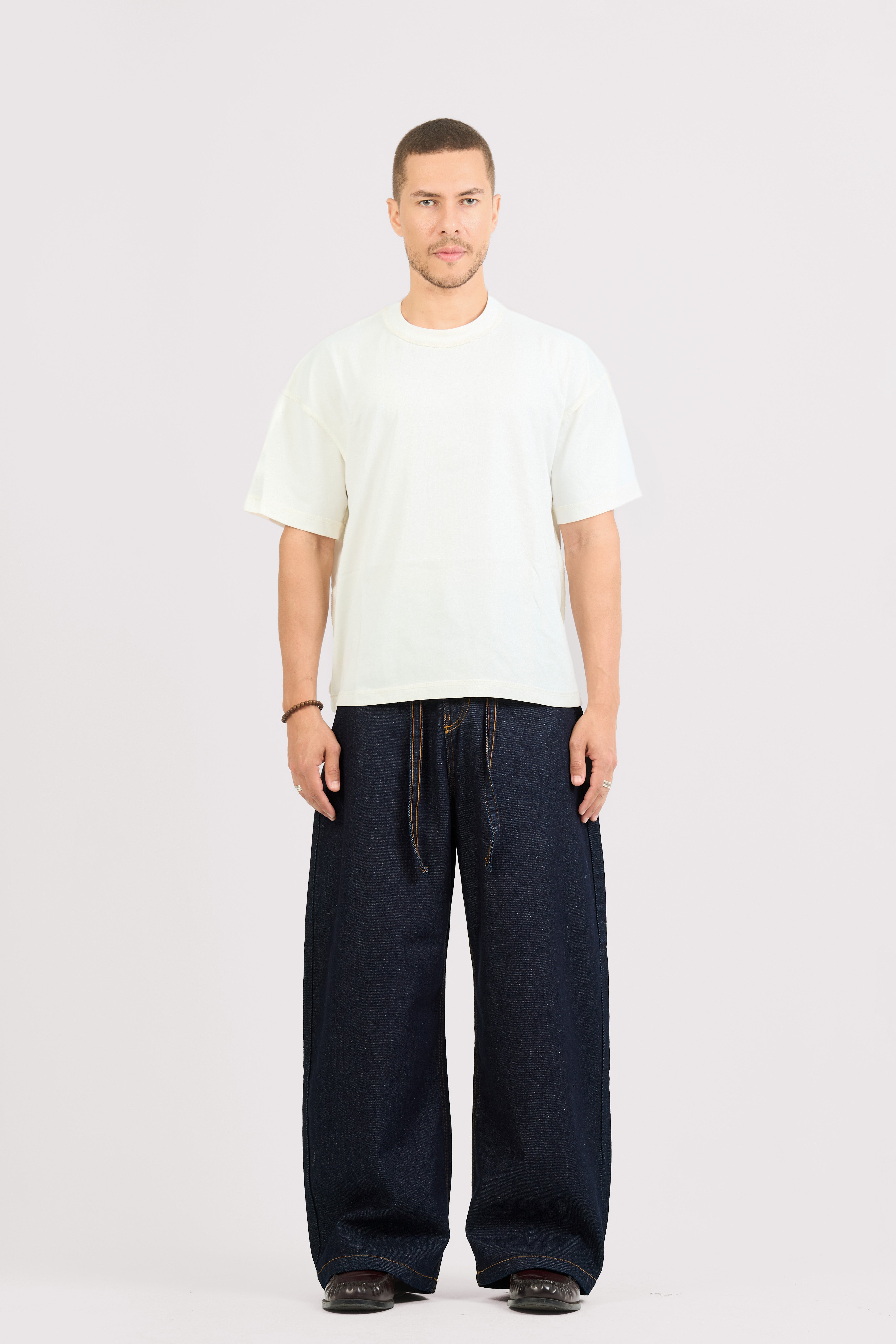 RAW BLUE SUPER BAGGY JEANS