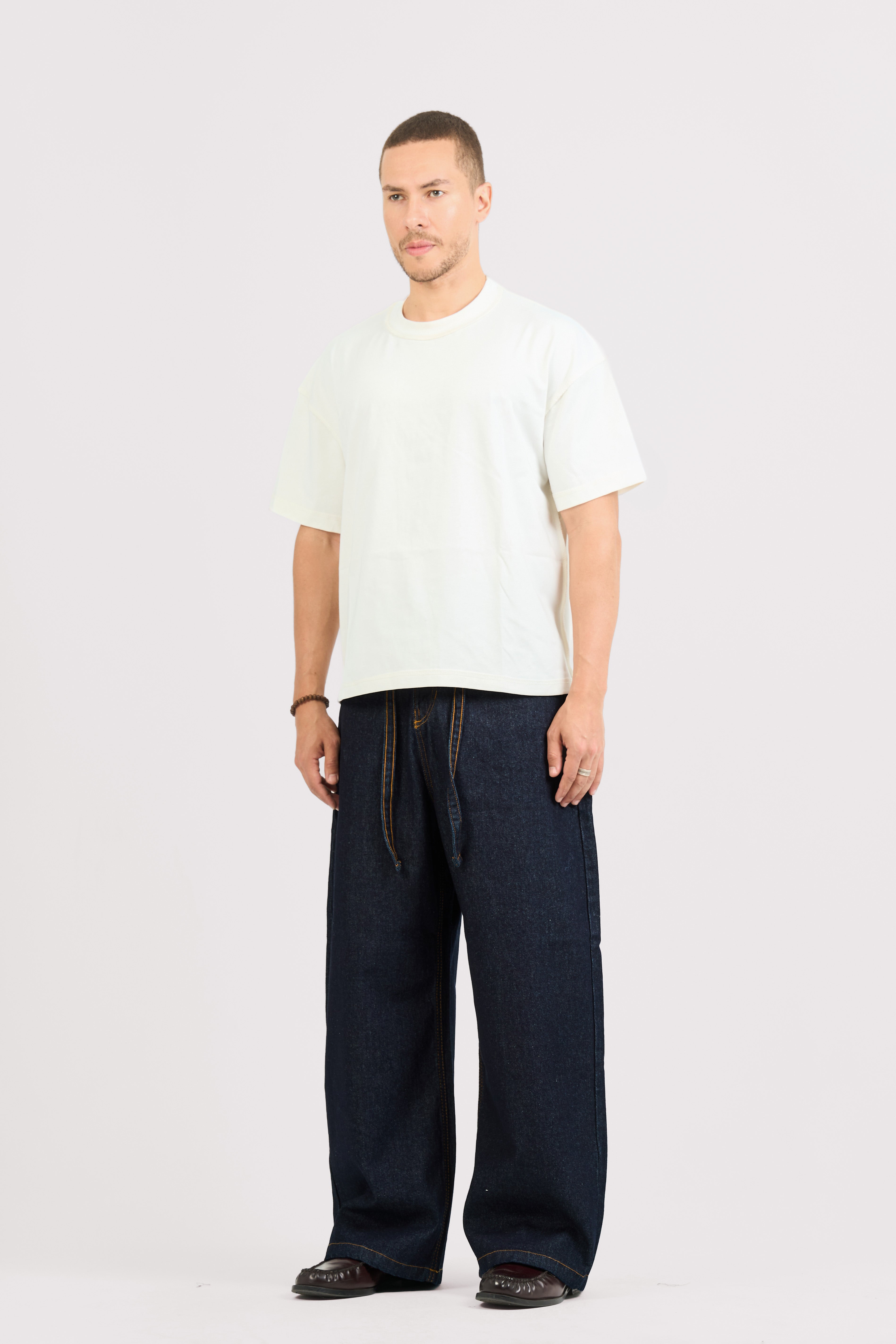 RAW BLUE SUPER BAGGY JEANS