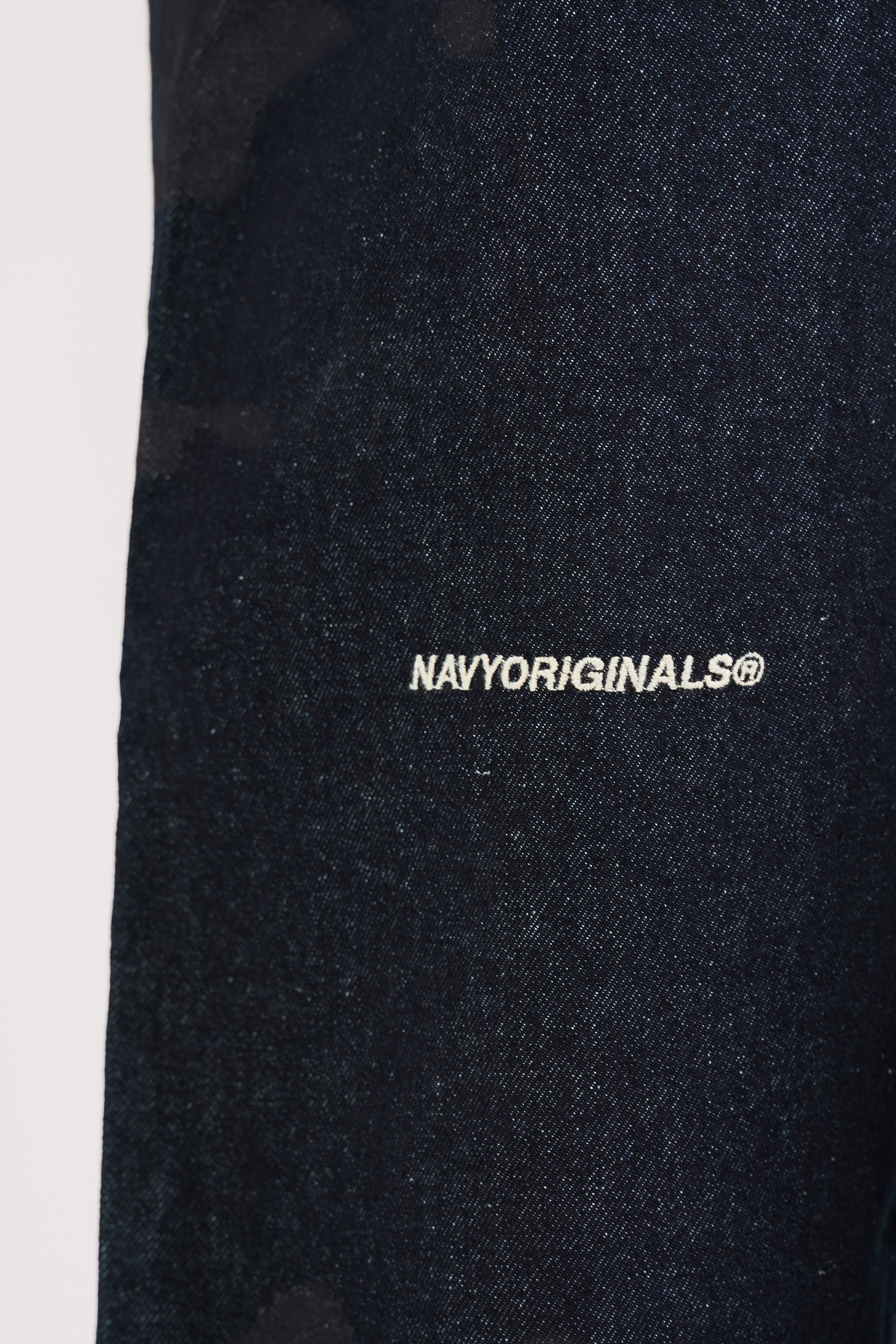 RAW BLUE SUPER BAGGY JEANS
