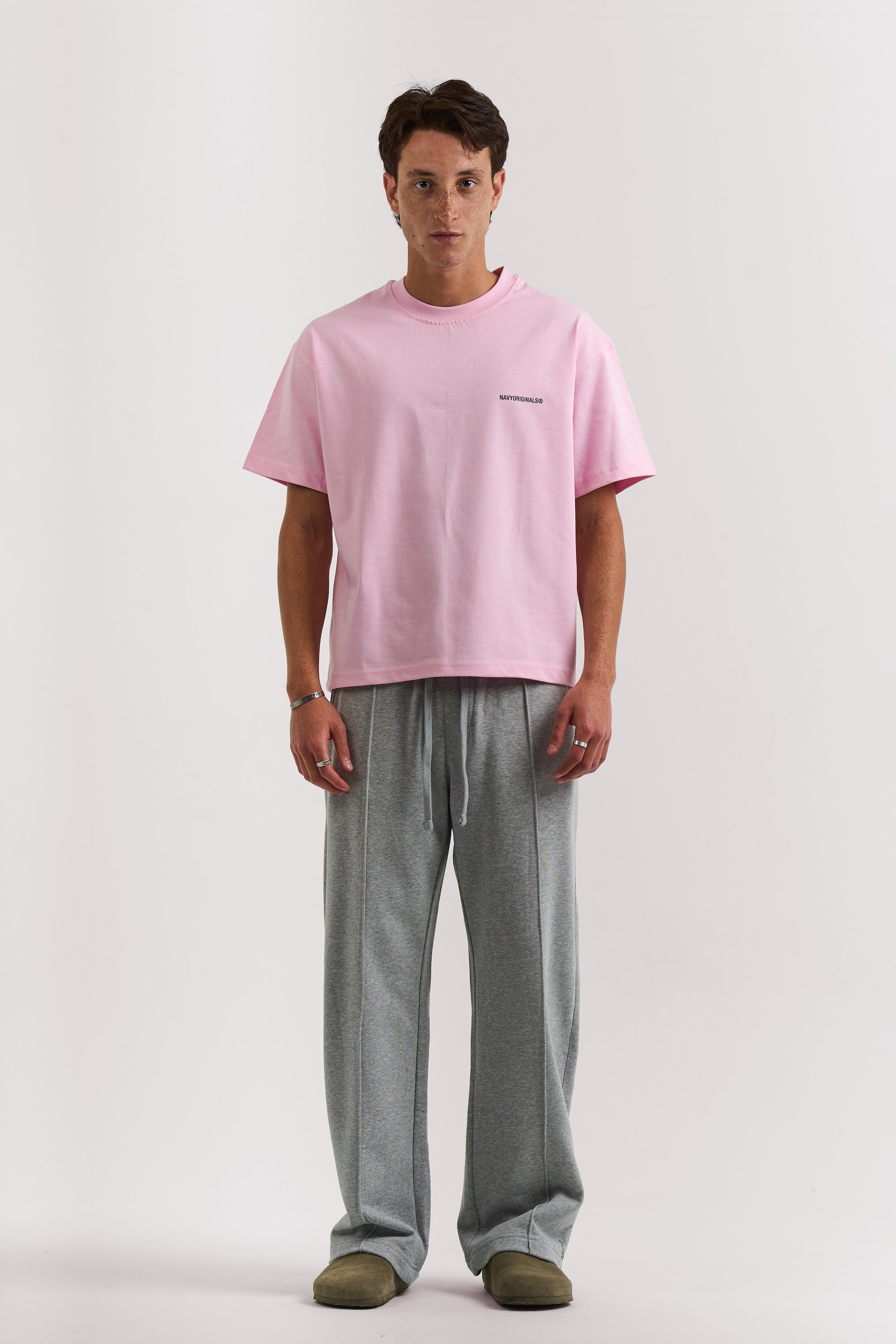 PINK BASIC T-SIHRT