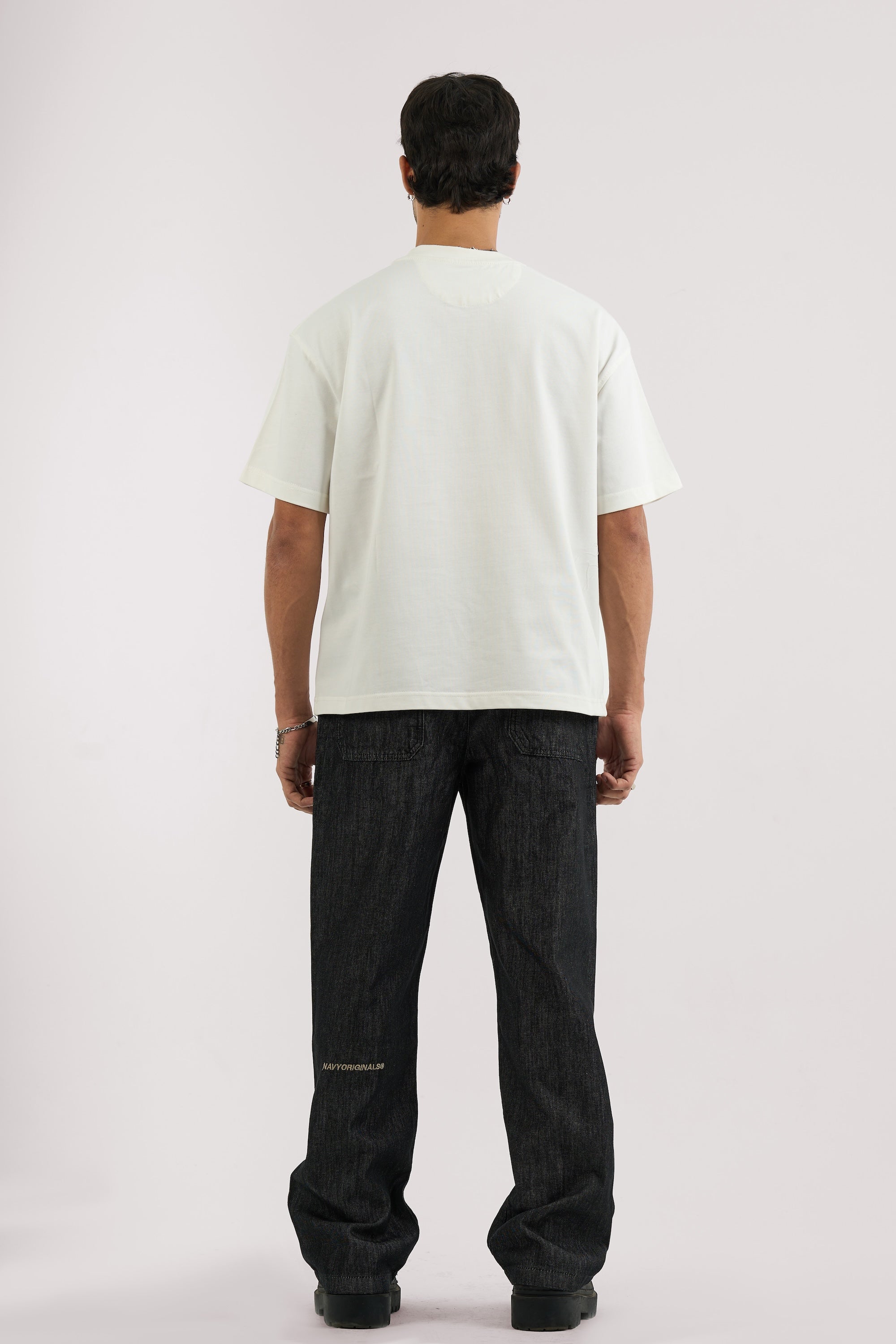RAW BLACK LIGHT WEIGHT JEANS JOGGER