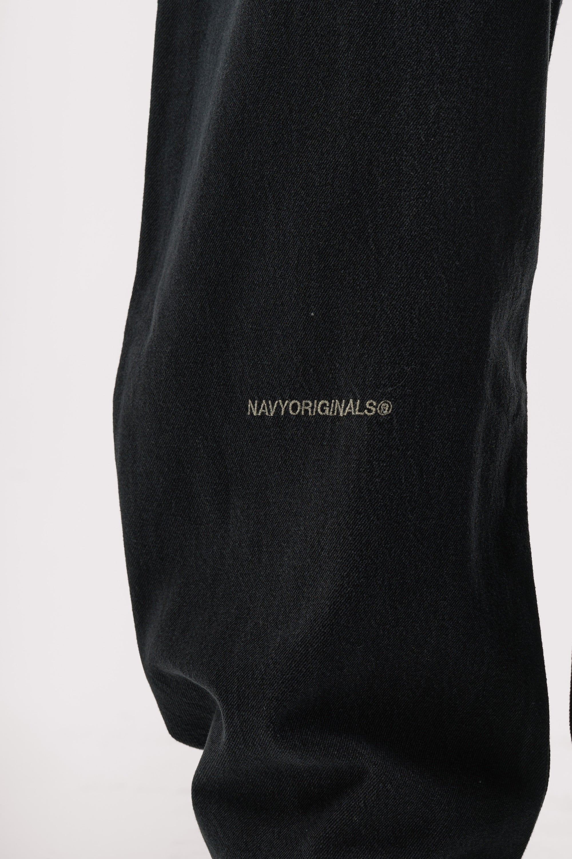 WASHED BLACK UNISEX SUPER BAGGY JEANS