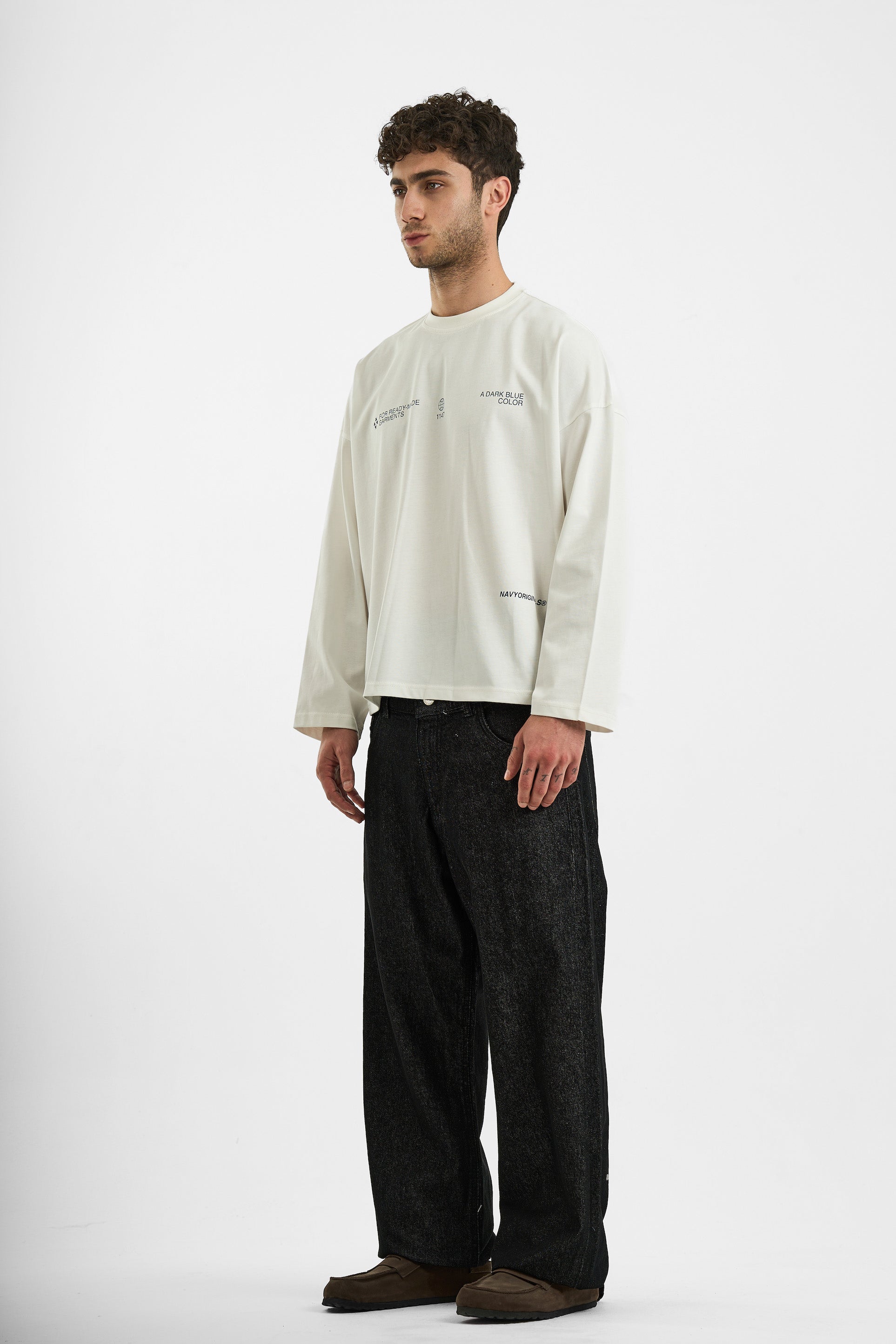 WHITE LONG SLEEVE