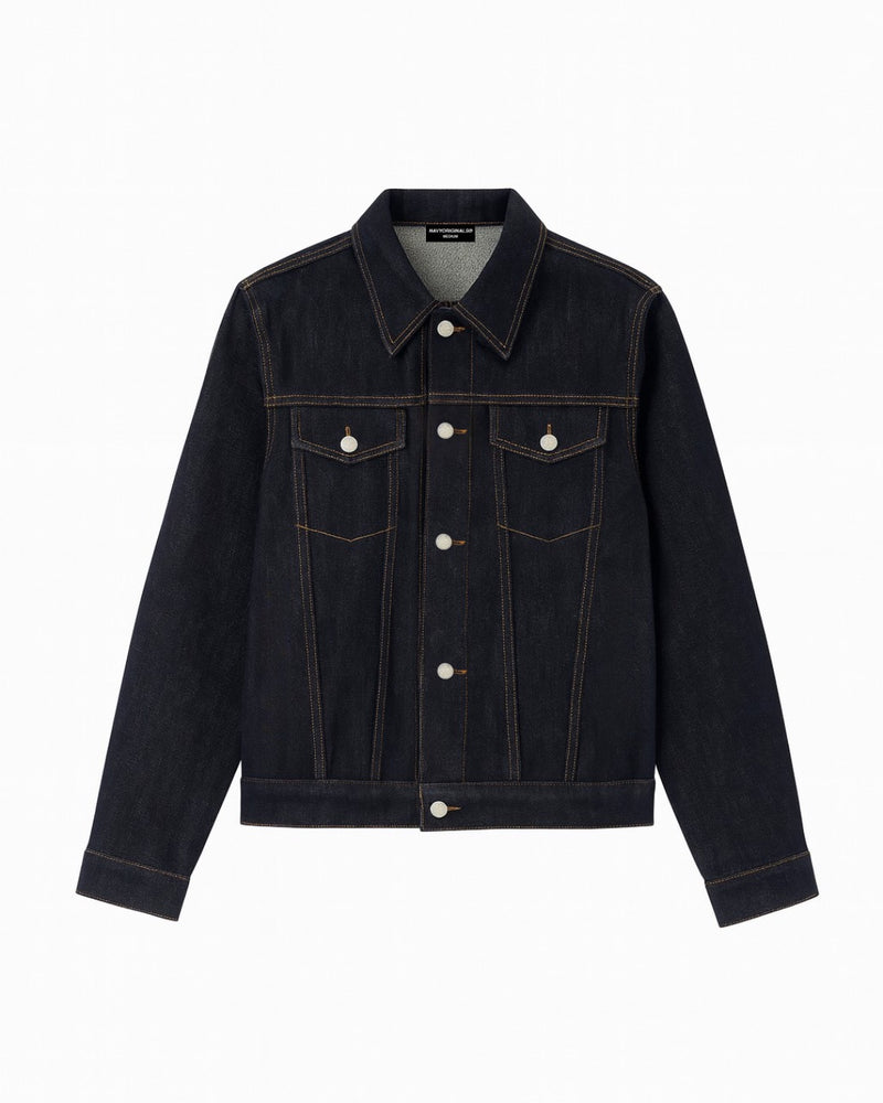 RAW BLUE DENIM JACKET
