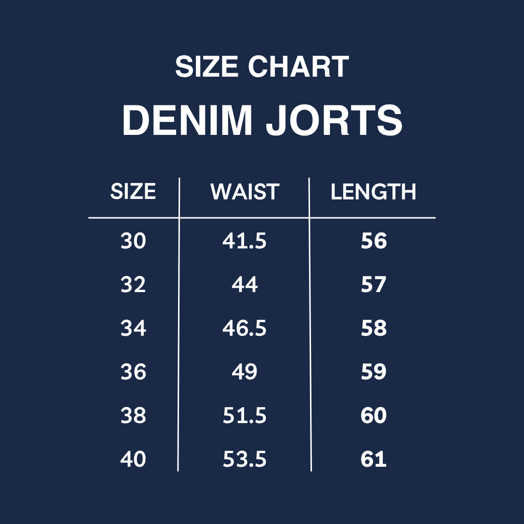 WASHED BLACK DENIM JORTS
