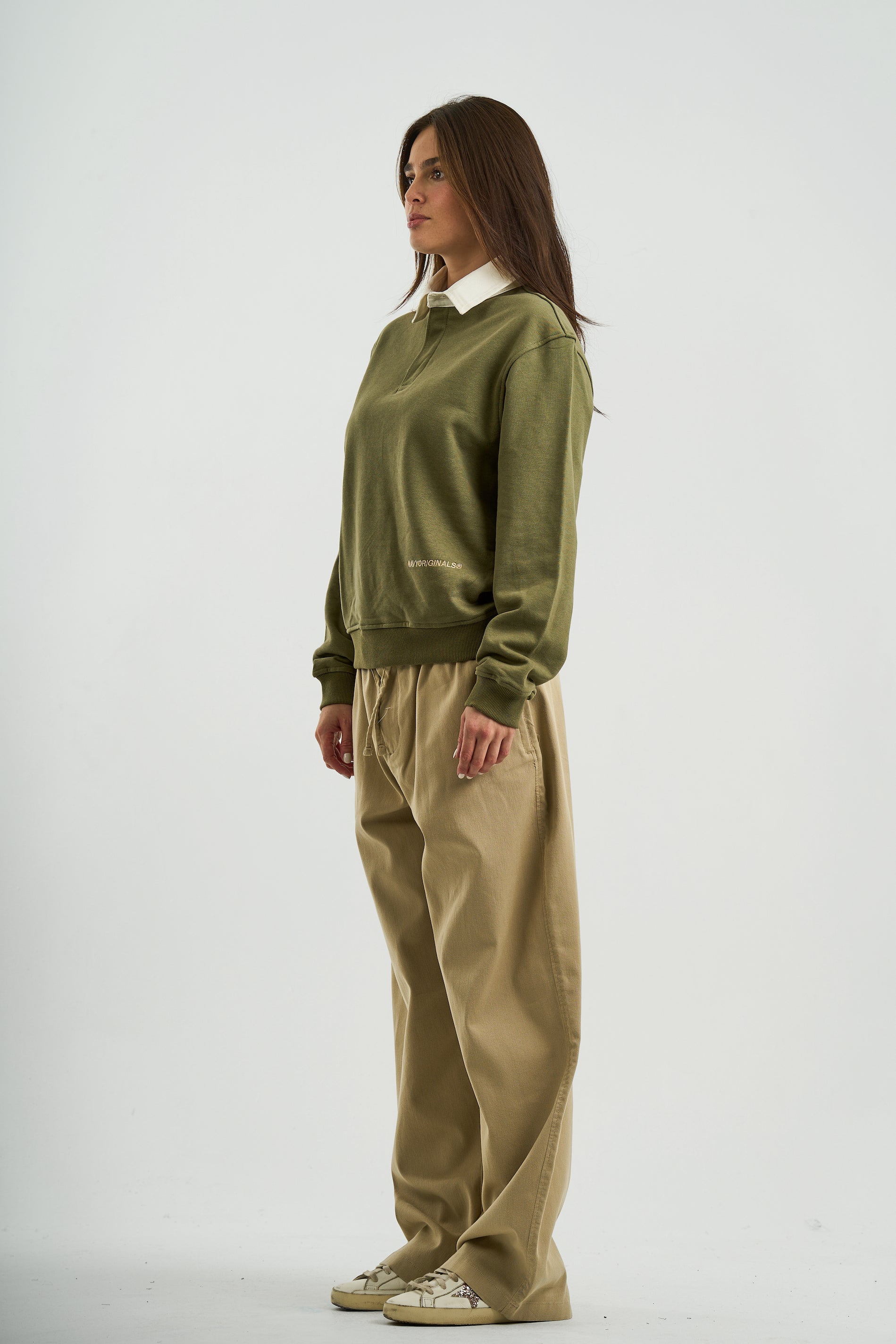 BEIGE ESSENTIAL LOUNGE TROUSERS