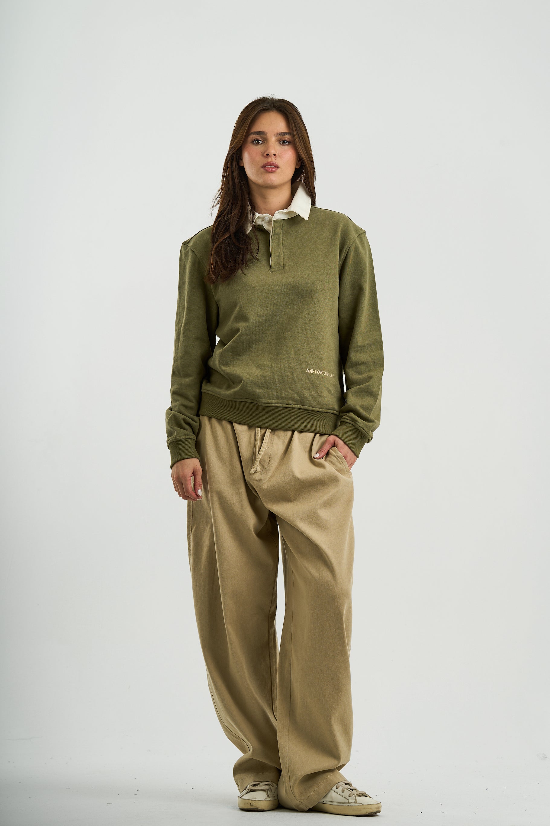BEIGE ESSENTIAL LOUNGE TROUSERS
