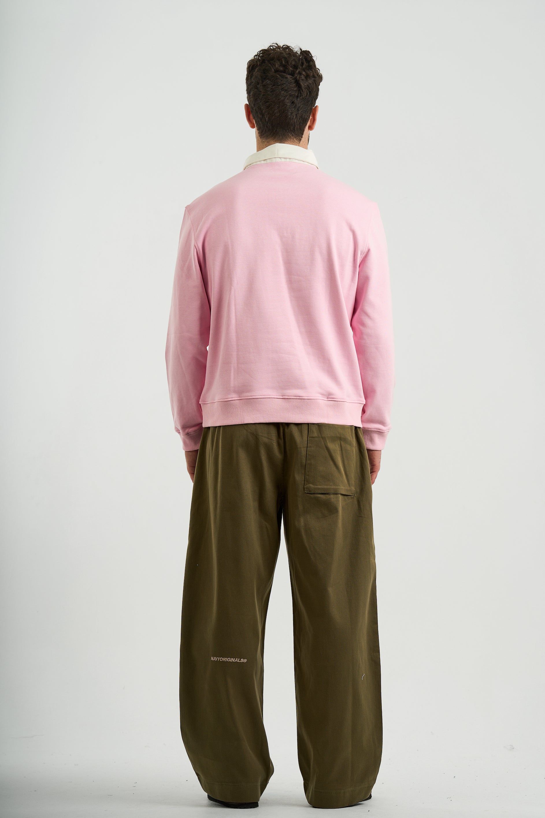 PINK ESSENTIAL RUGBY POLO