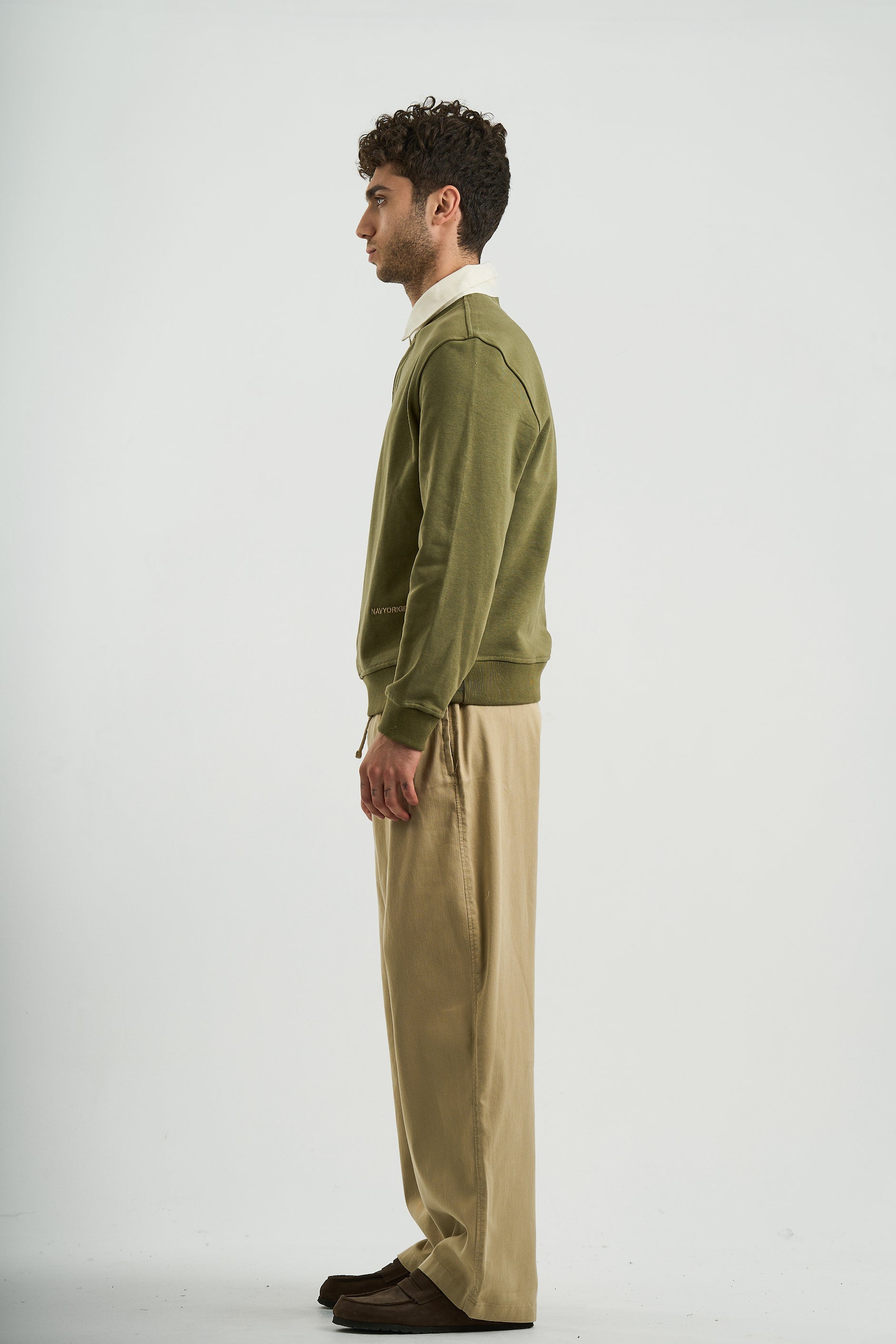 BEIGE ESSENTIAL LOUNGE TROUSERS