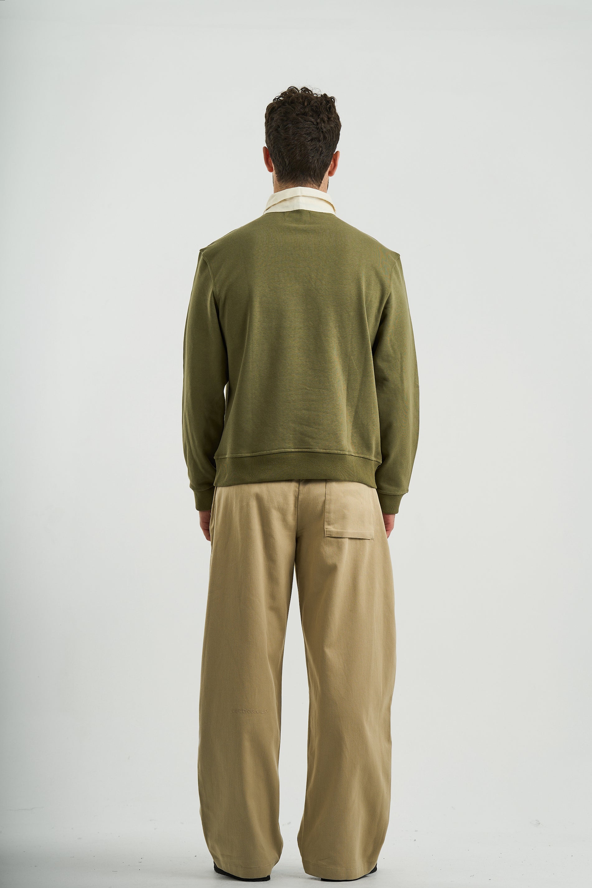 BEIGE ESSENTIAL LOUNGE TROUSERS