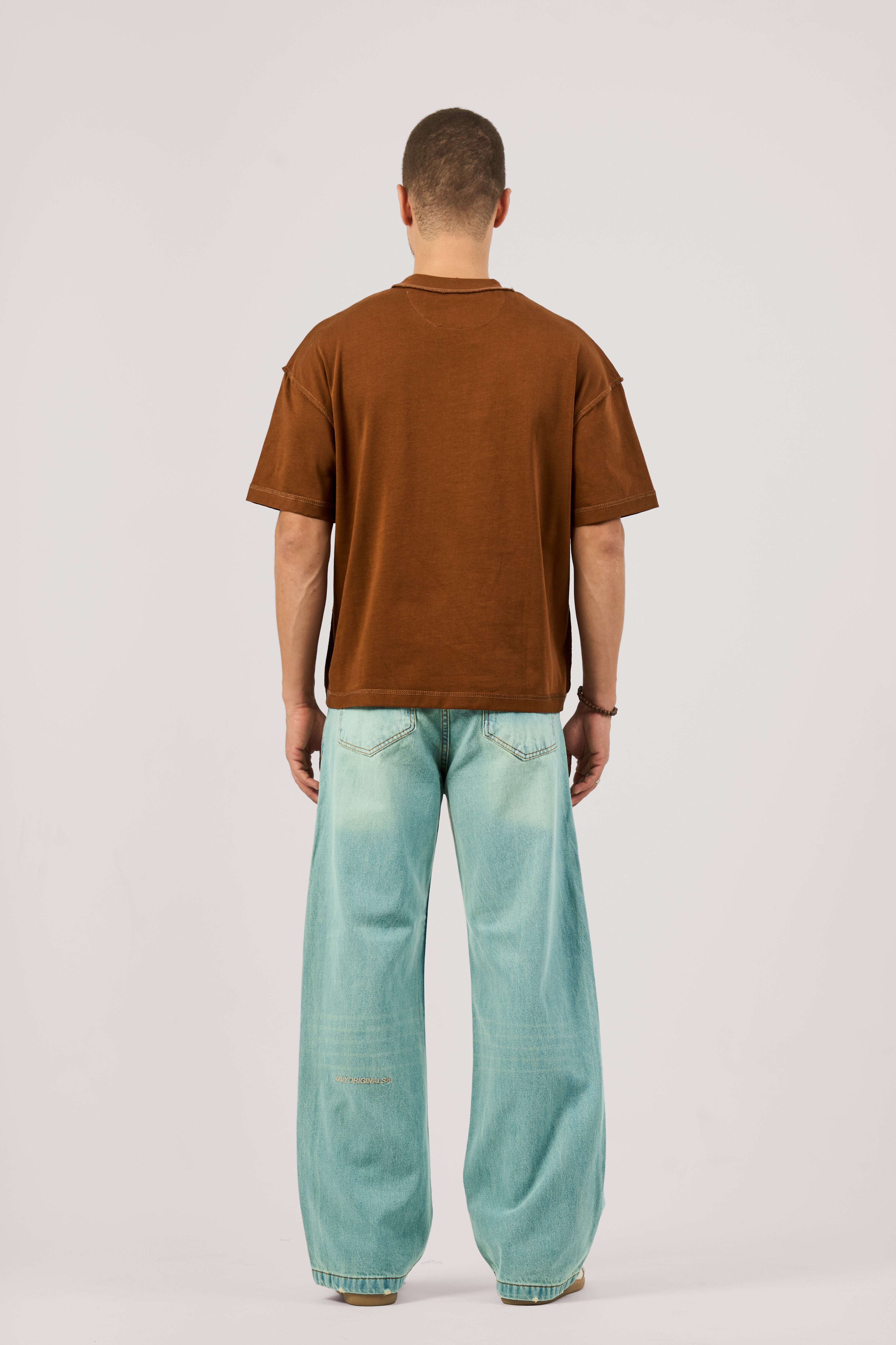 LIGHT BLUE BAGGY JEANS