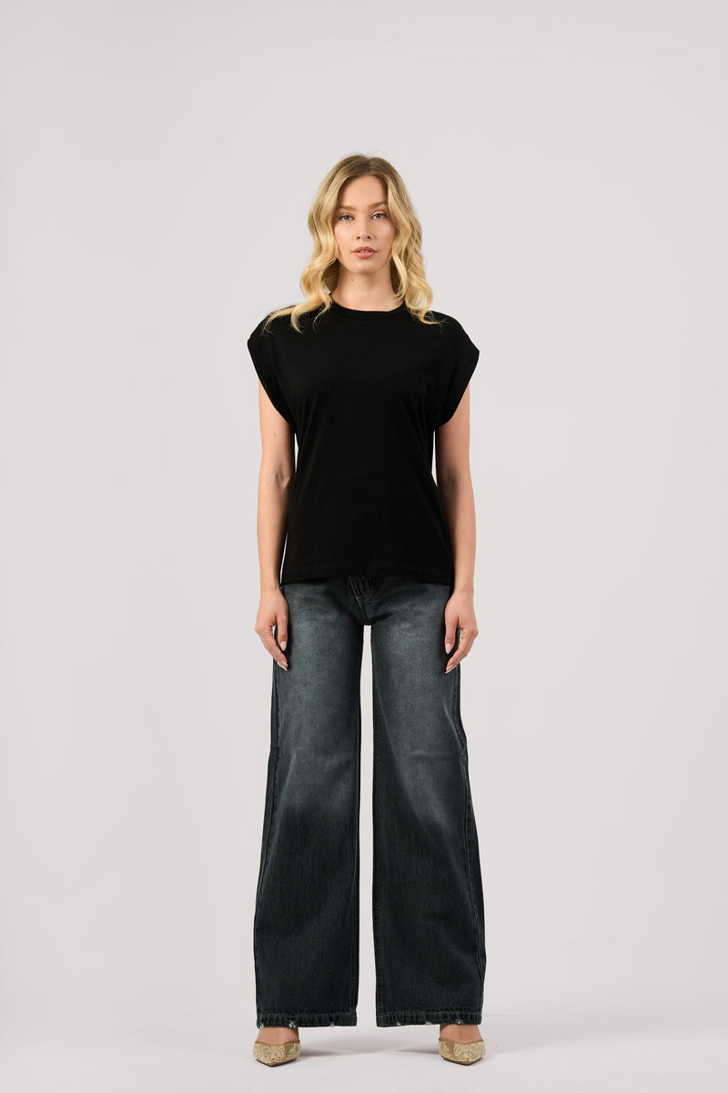 GREY BALLOON JEANS