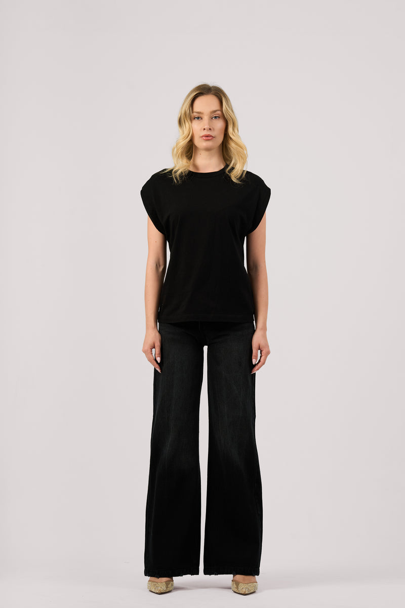 BLACK BALLOON JEANS