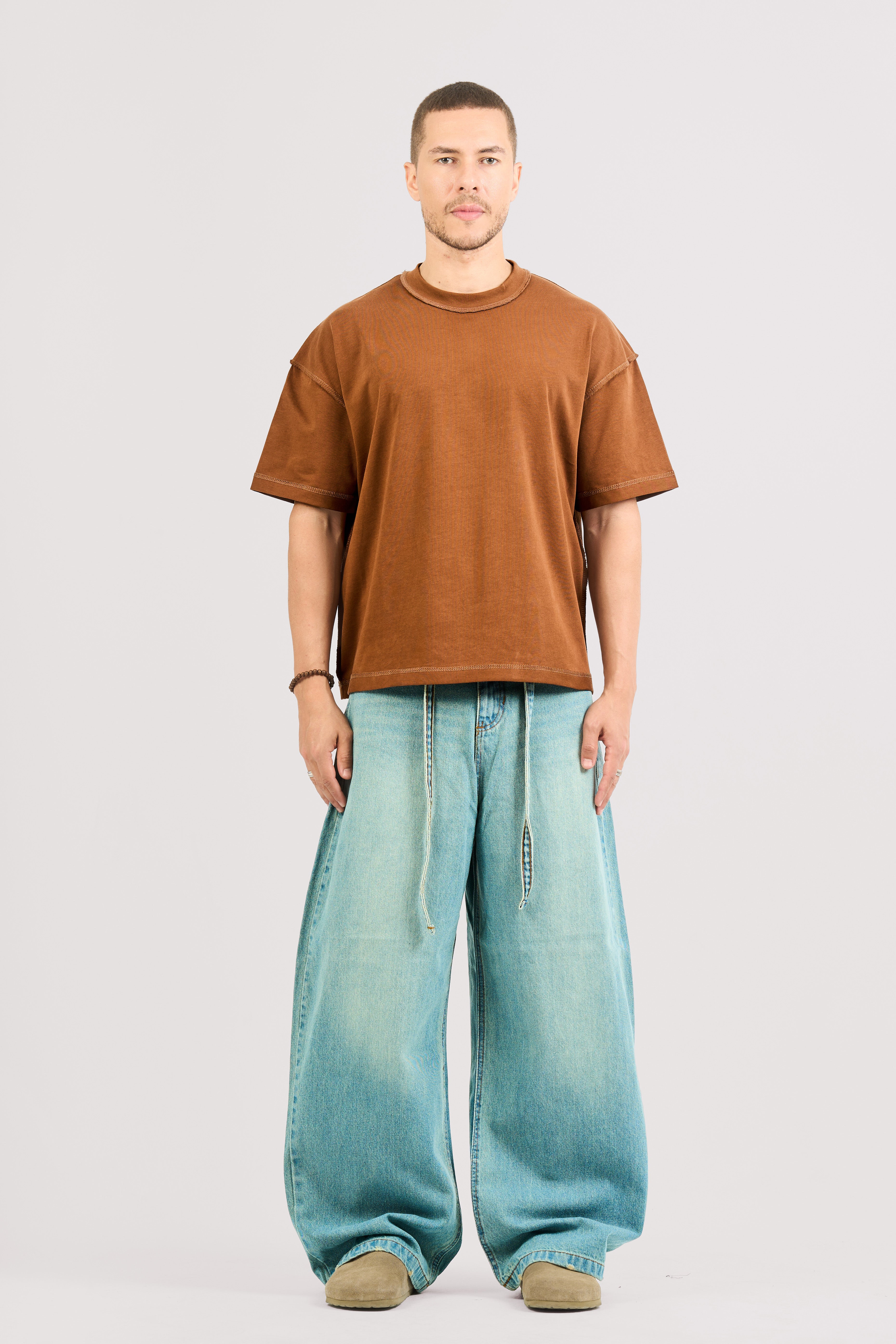 LIGHT BLUE SUPER BAGGY JEANS