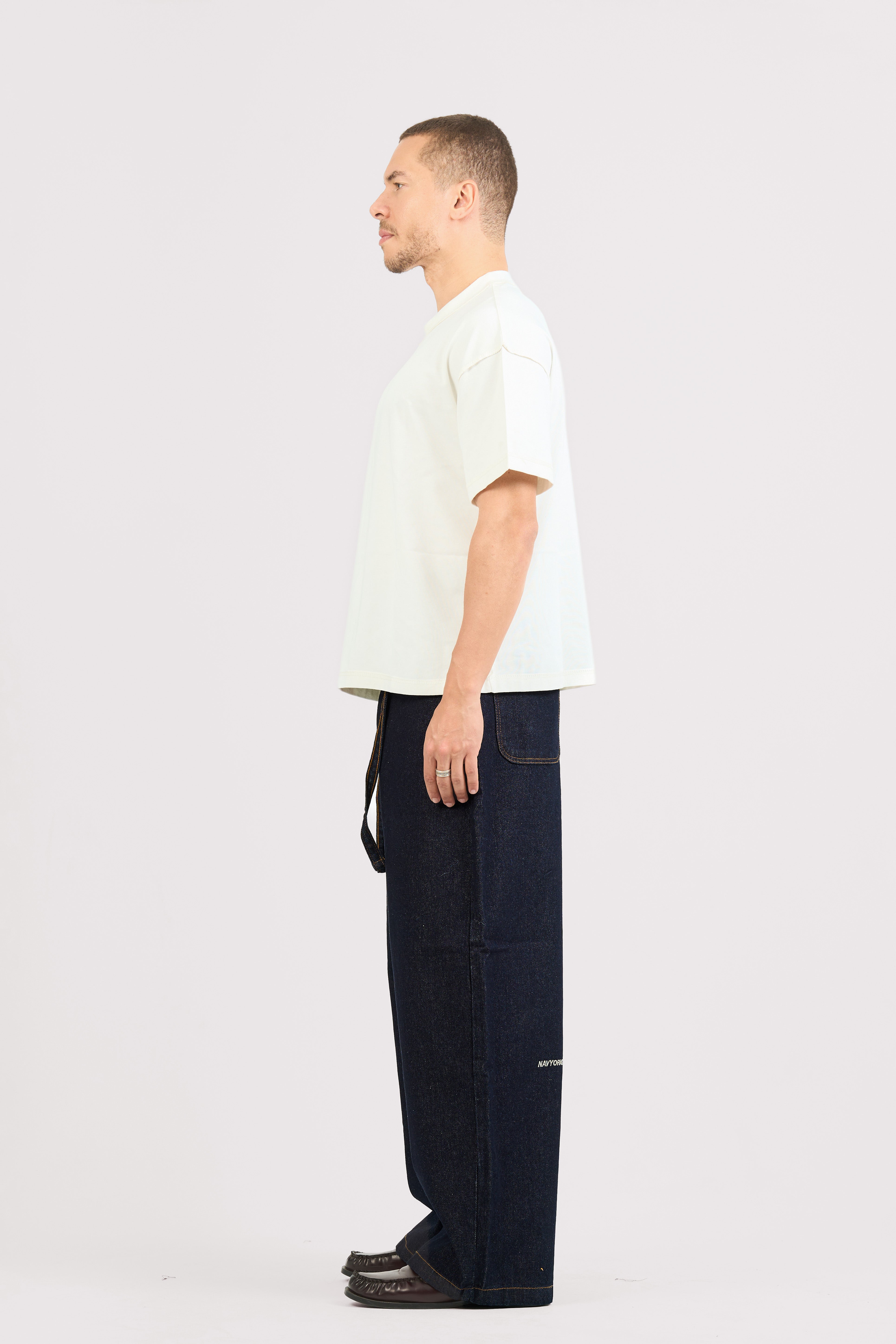 RAW BLUE SUPER BAGGY JEANS