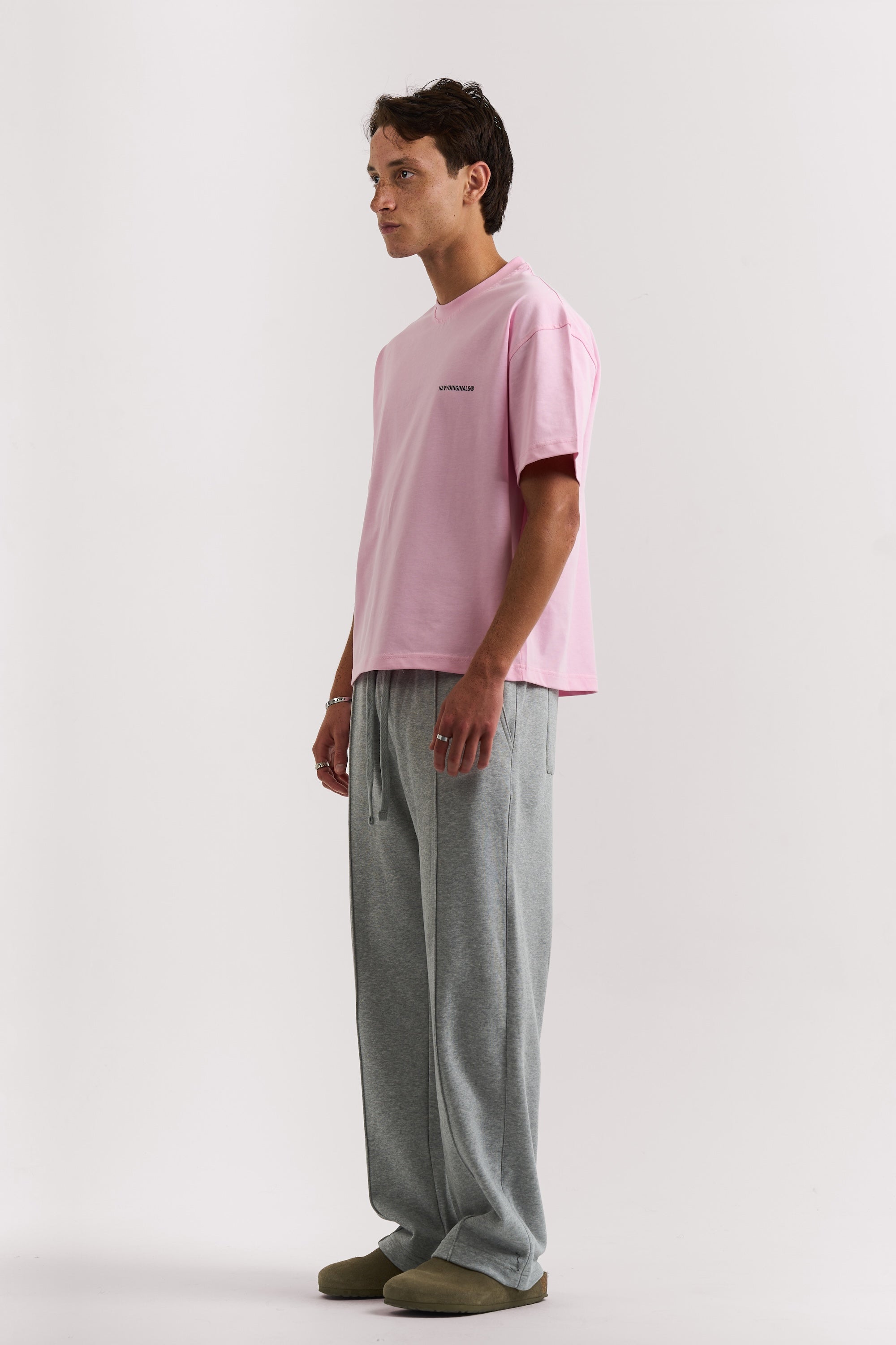 PINK BASIC T-SIHRT