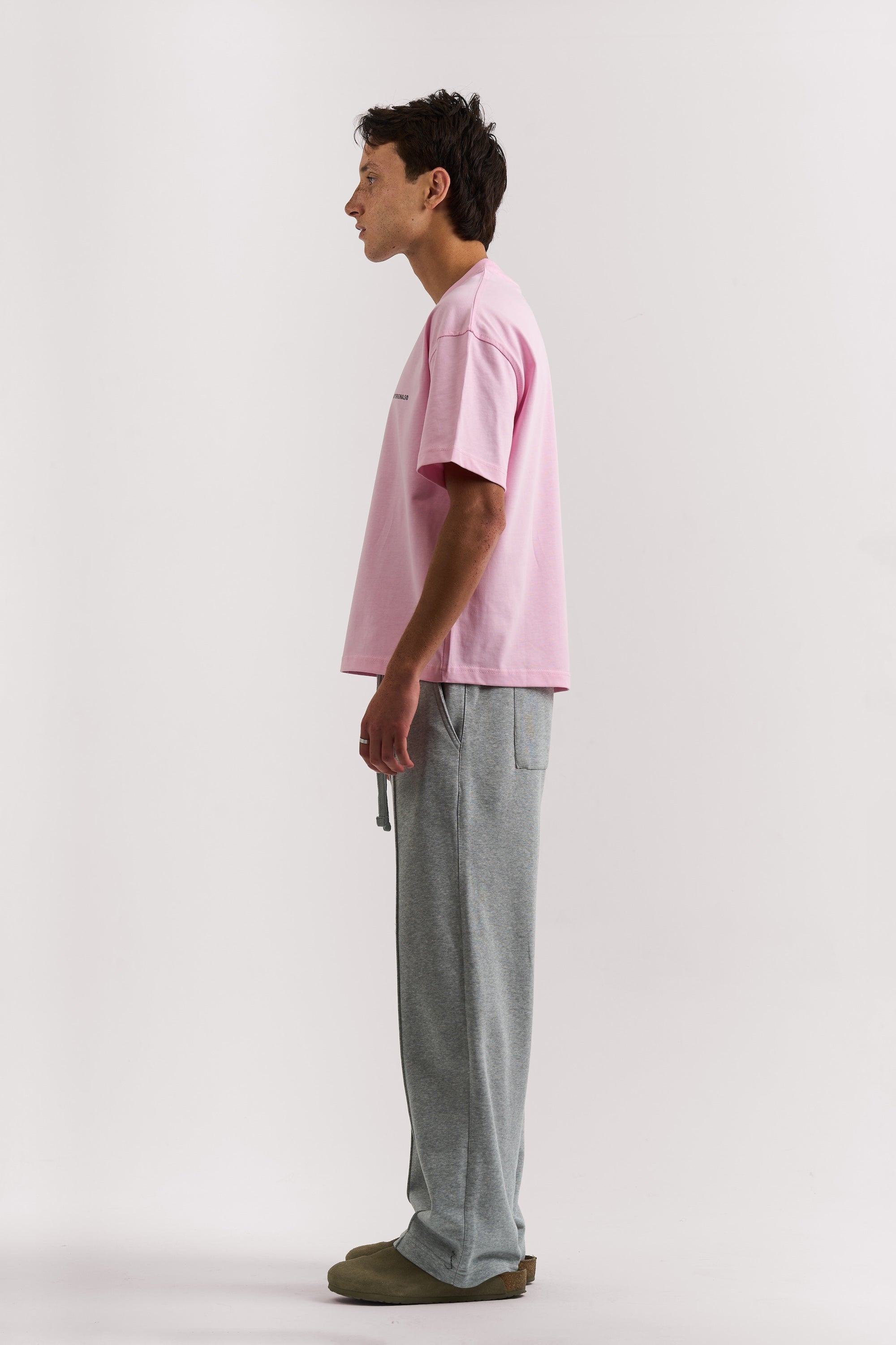 PINK BASIC T-SIHRT