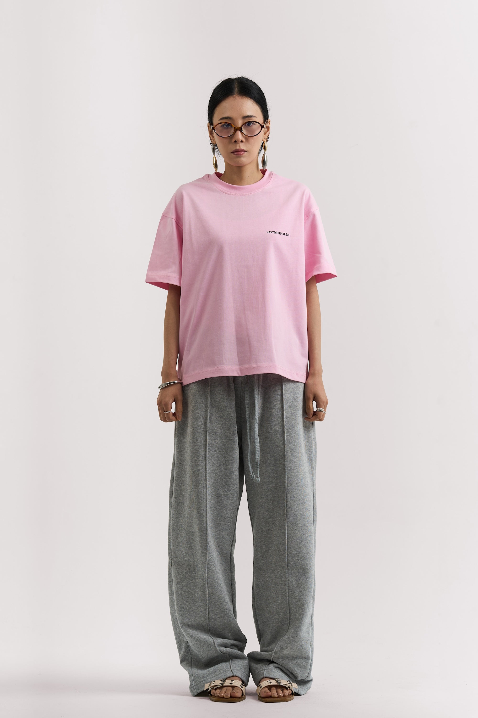 PINK BASIC T-SIHRT