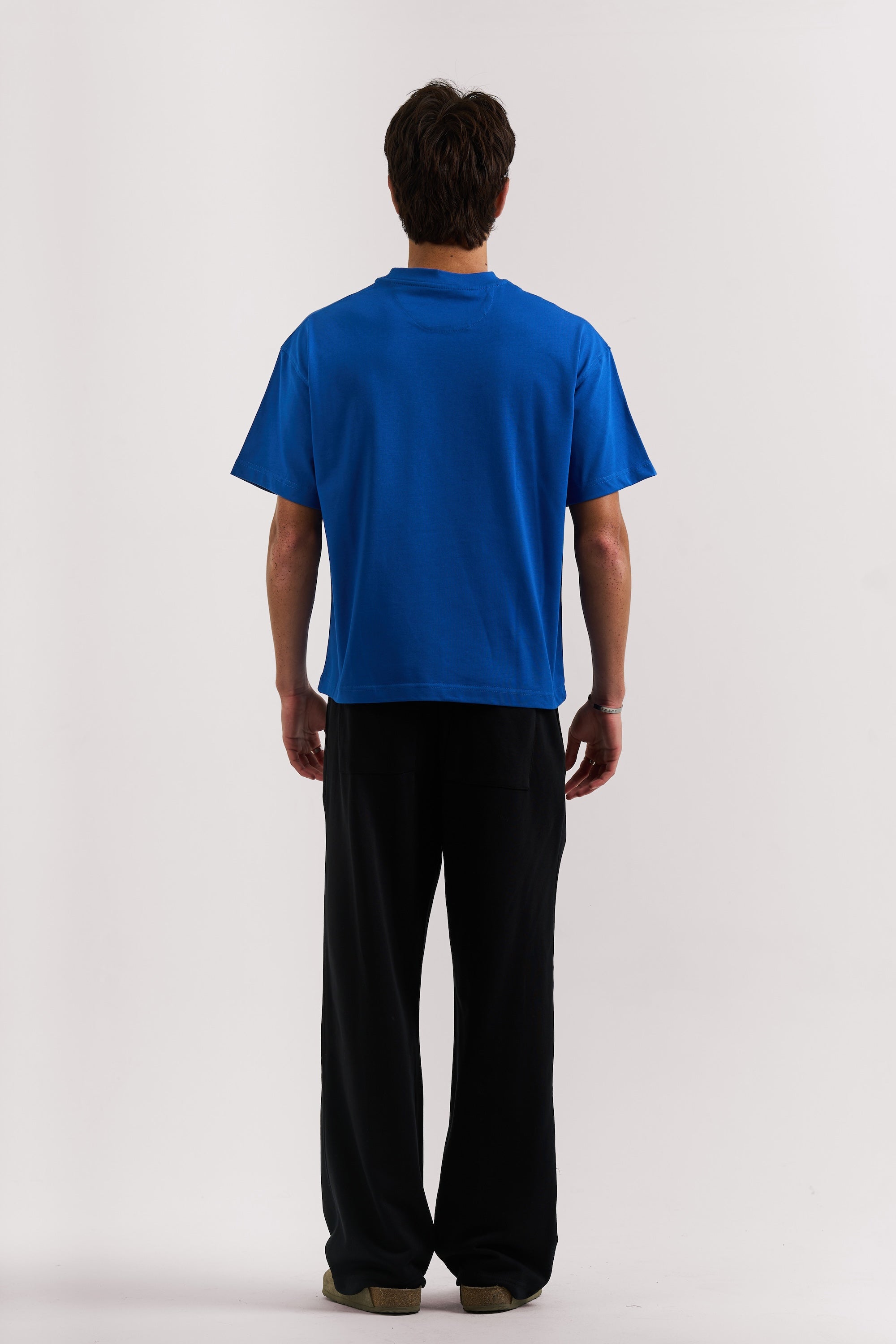 BLACK ESSENTIAL SWEATPANTS