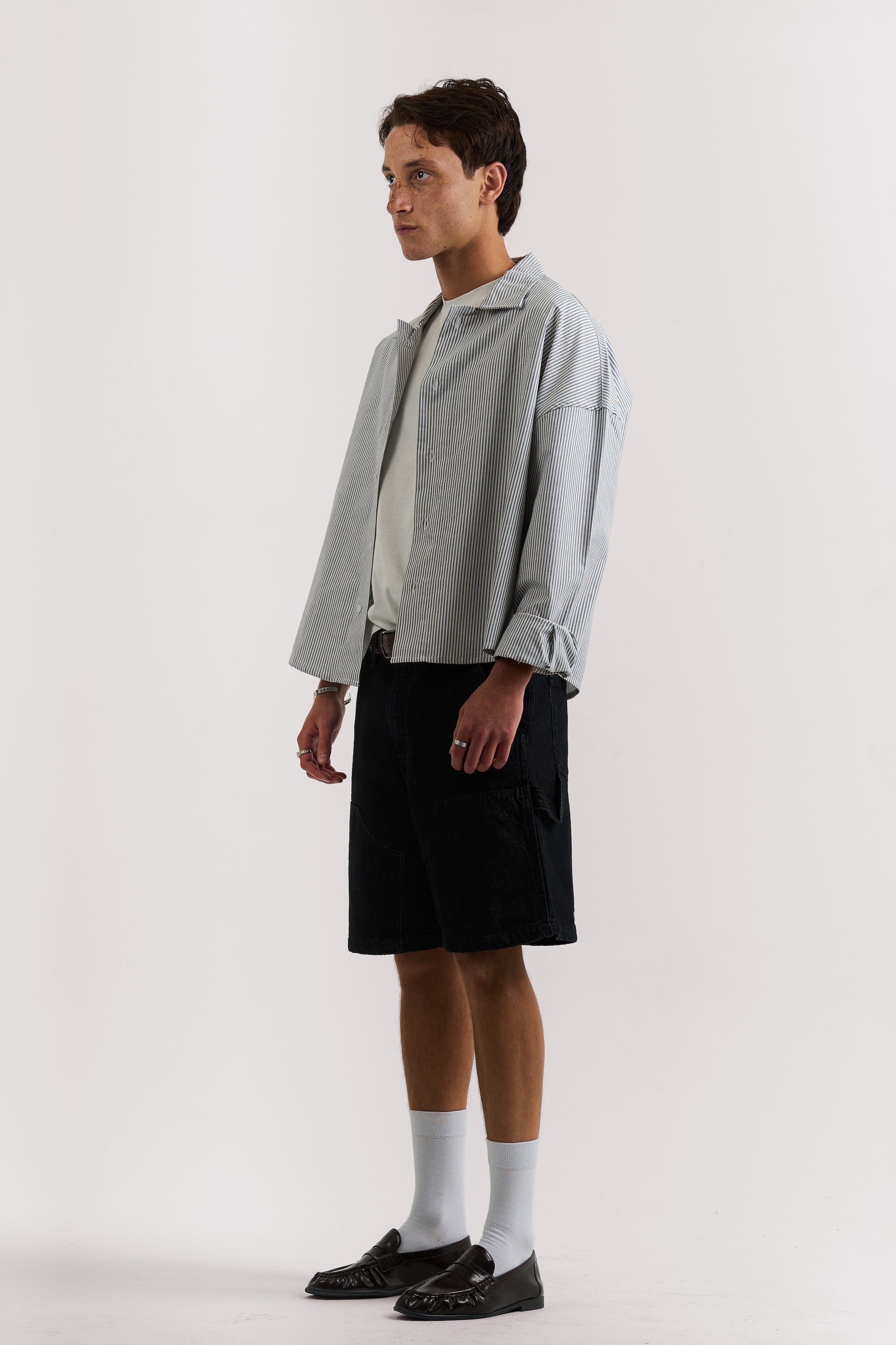 RAW BLACK CARPENTER JORTS