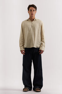 RAW BLUE LIGHT WEIGHT BAGGY JEANS