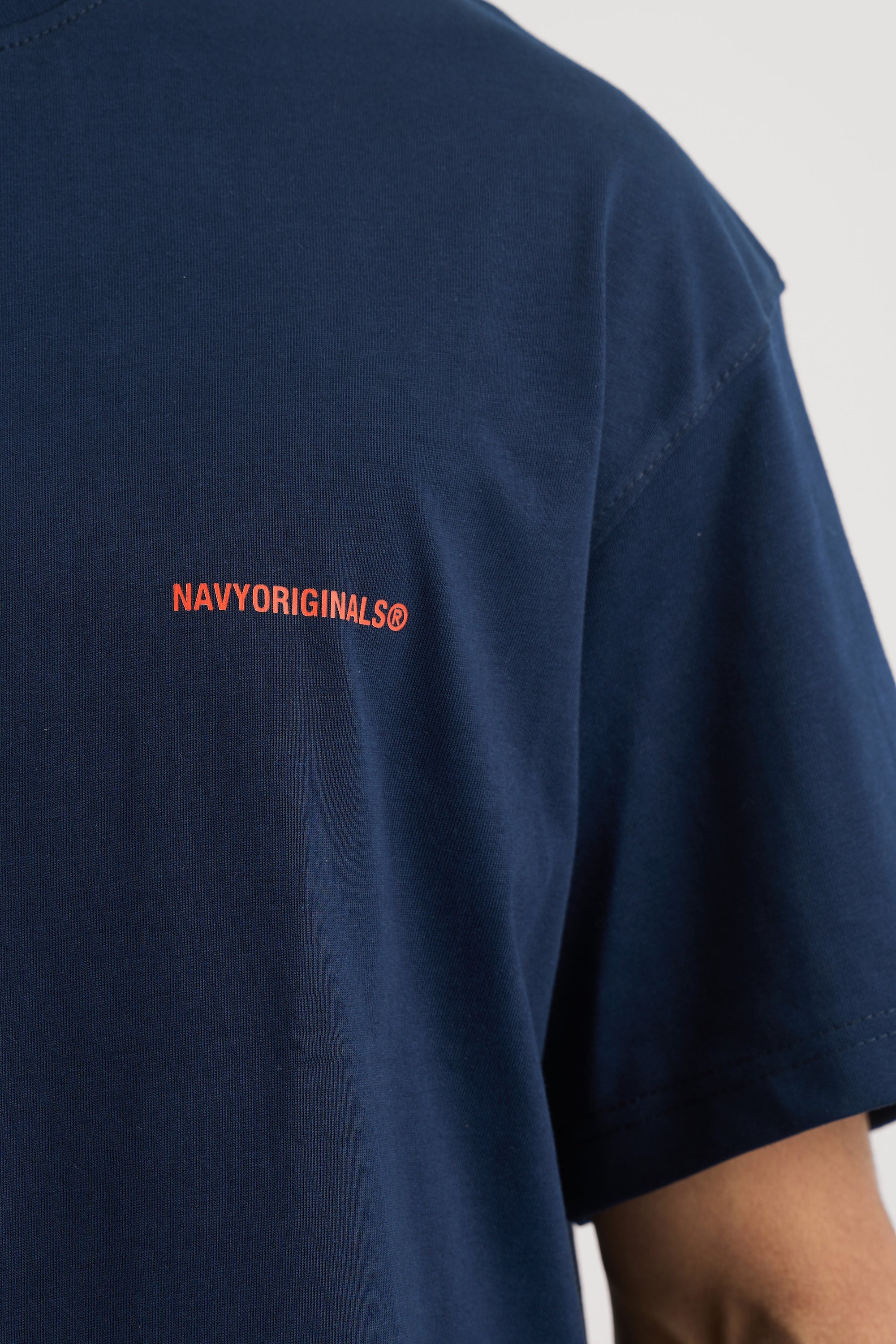 NAVY BLUE BASIC T-SHIRT