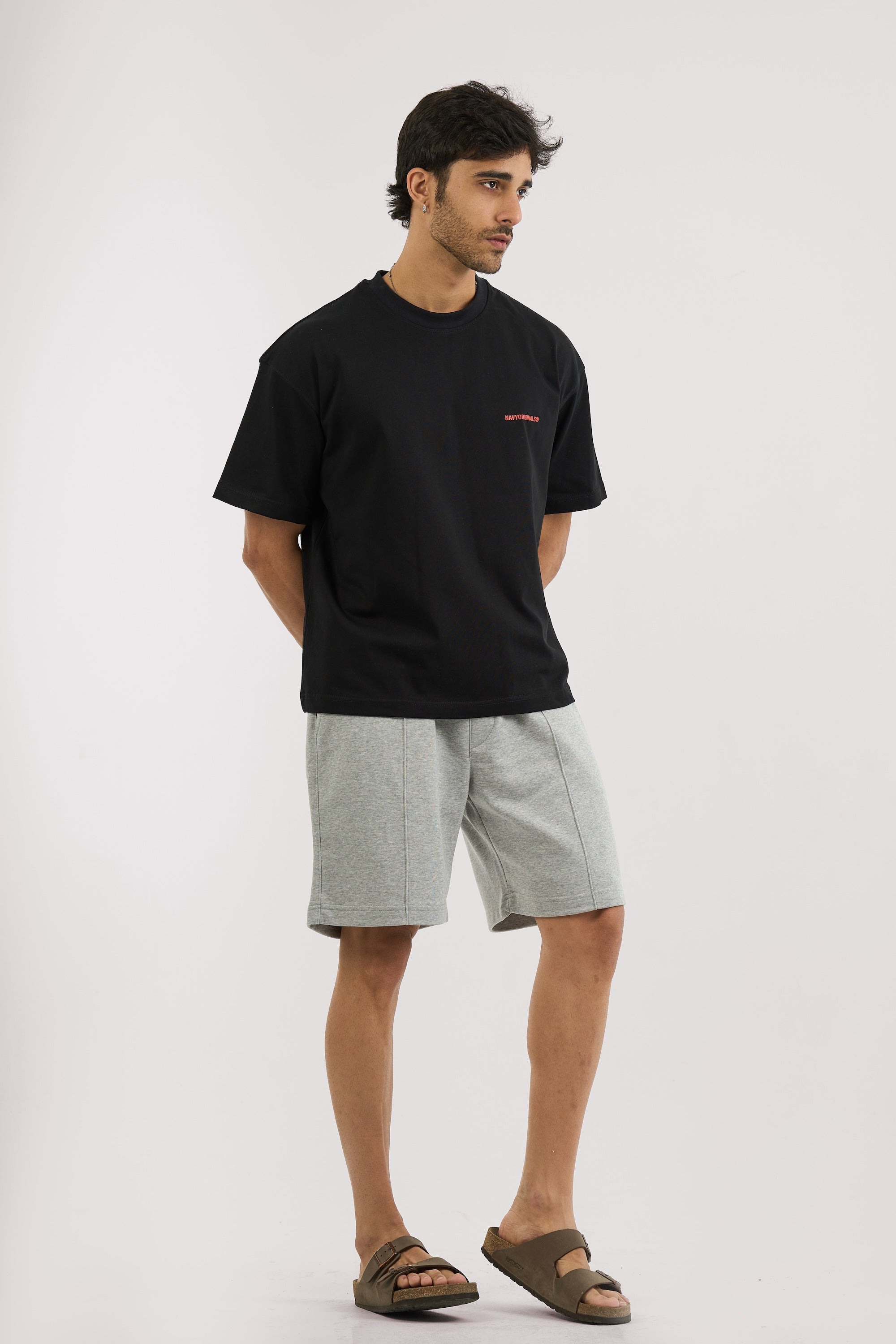 GREY ESSENTIAL SHORT