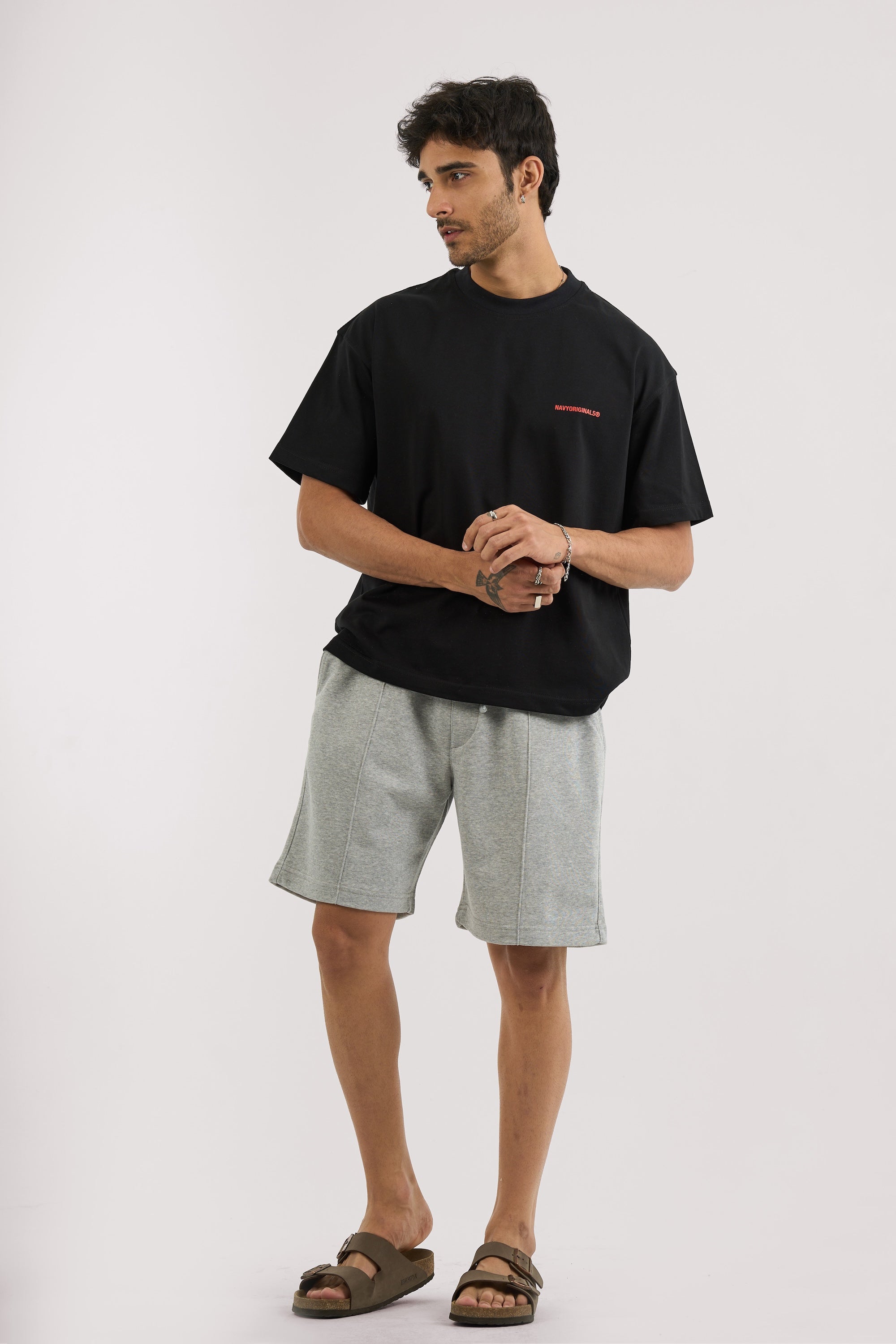 GREY ESSENTIAL SHORT