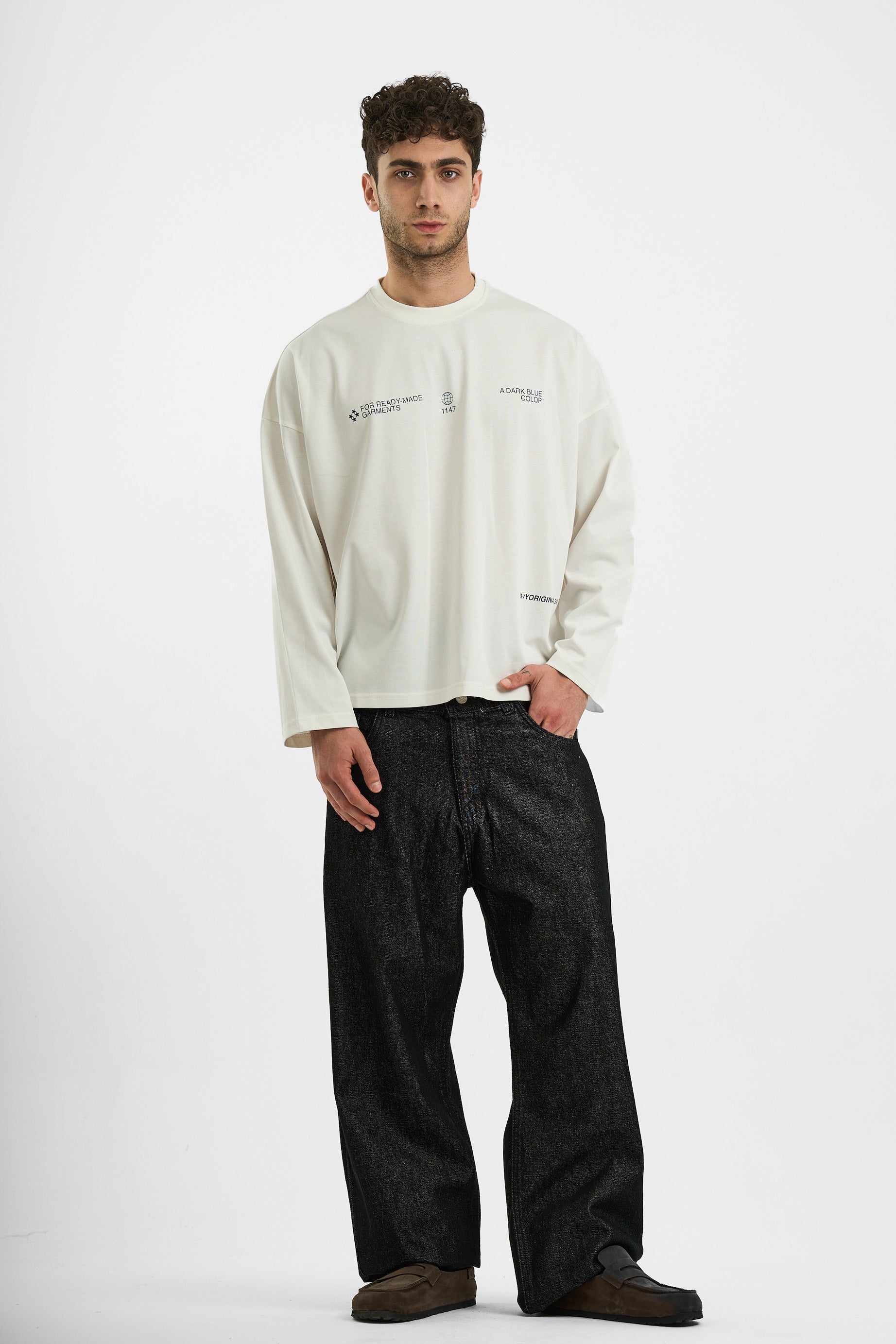 WHITE LONG SLEEVE