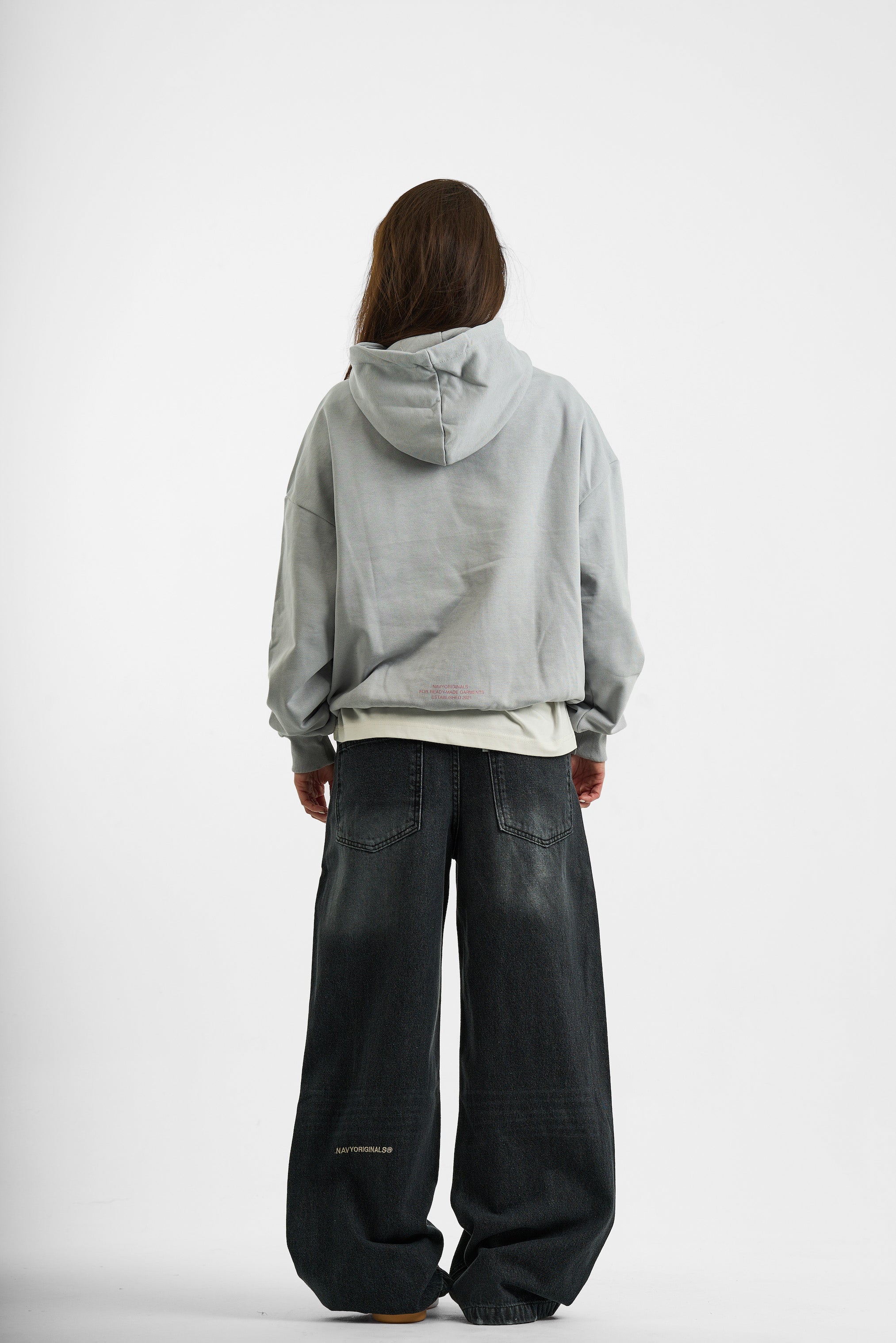 GREY ICONS HOODIE
